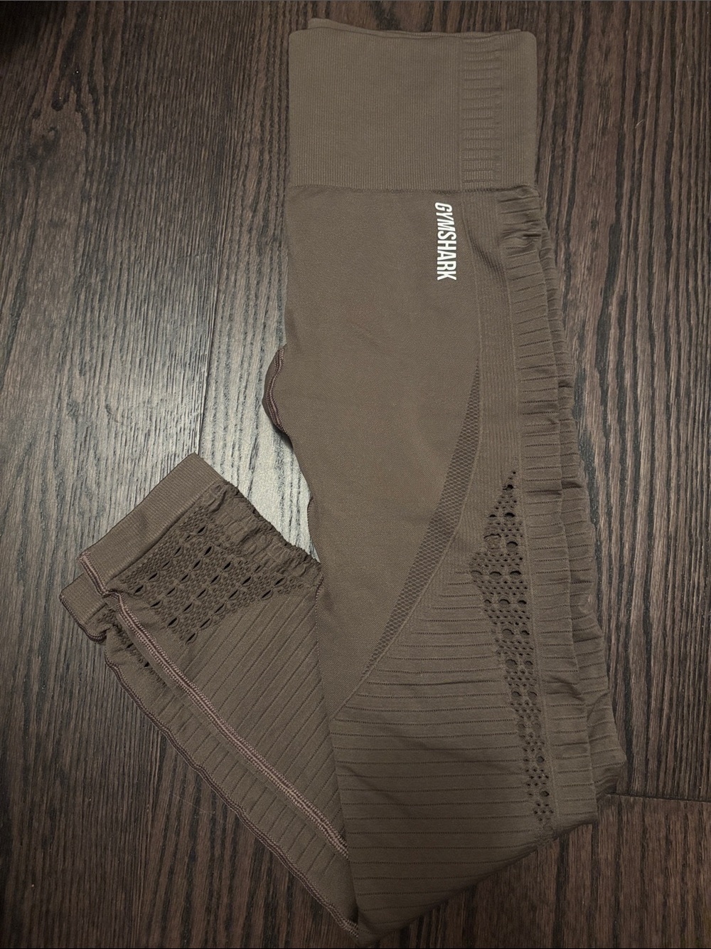 Gymshark Seamless Leggings in Brown